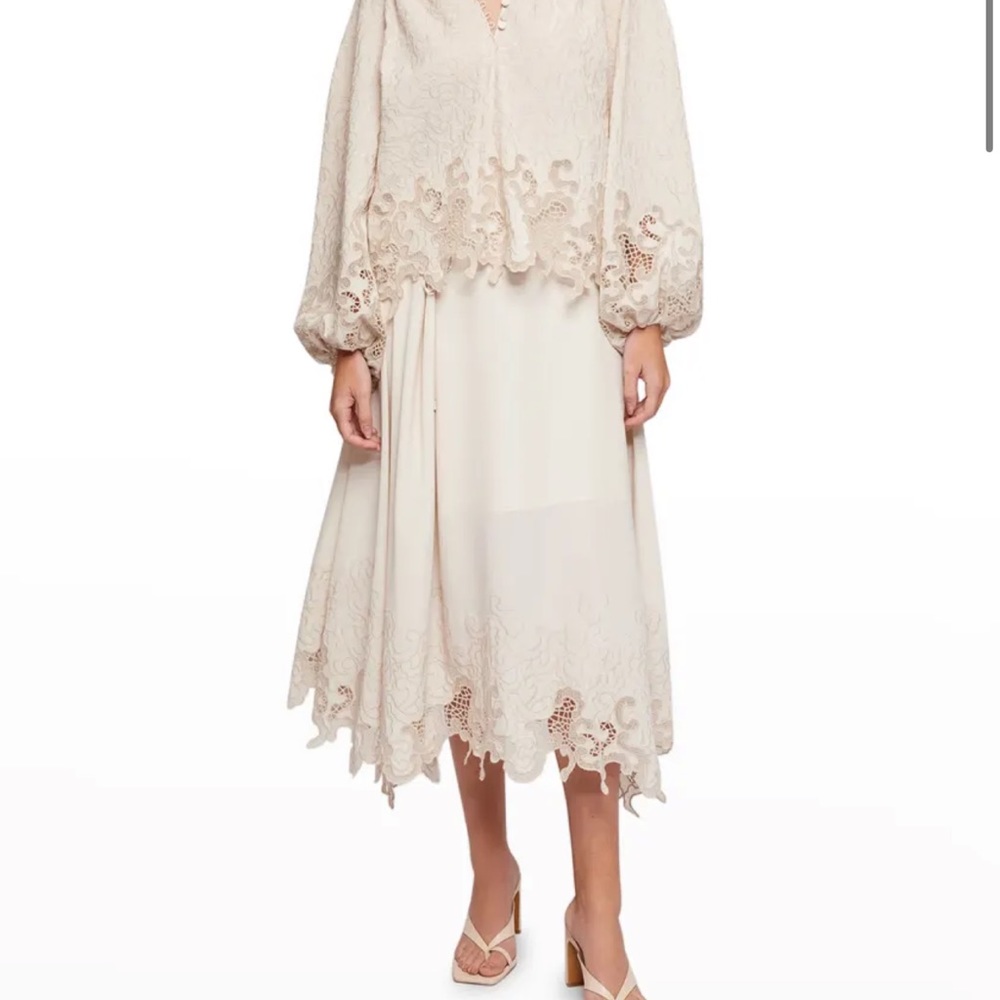 Jonathan Simkhai Jaid Embroidered Blouse - Picture 8 of 14